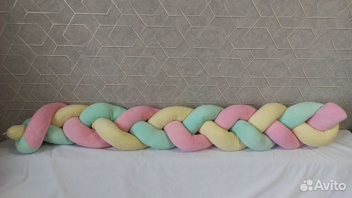 Бортик косичка