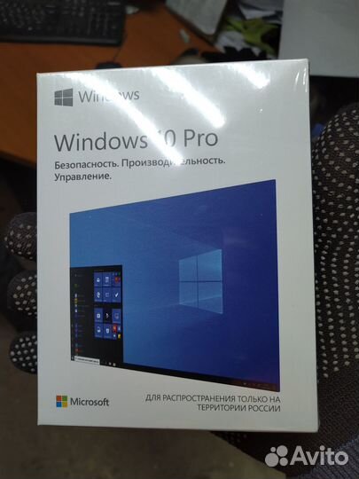 Электронный ключ активации Windows 10 Pro