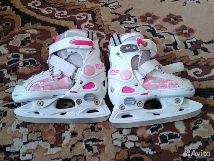Коньки раздвижные 29-32