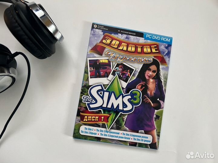 Игровой диск для пк sims 3