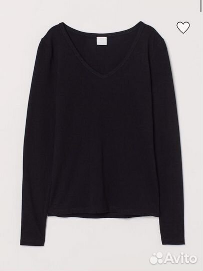 Топ с треугольным вырезом H&M