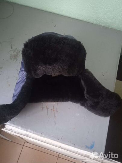 Шапка ушанка мужская