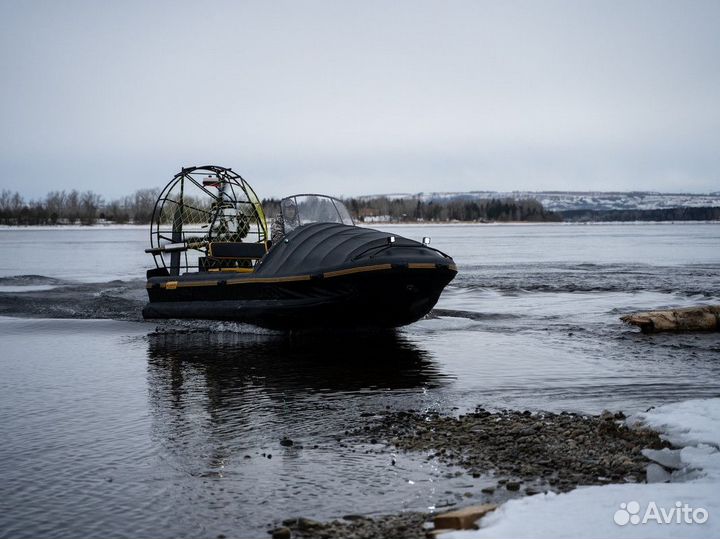 Аэролодка Alligator 590 с усиленной чешуей