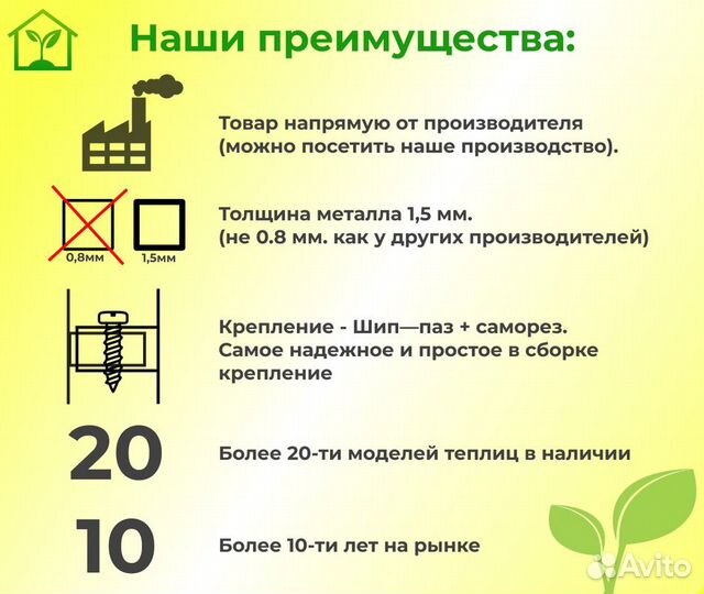 Теплица 3 на 4 метра