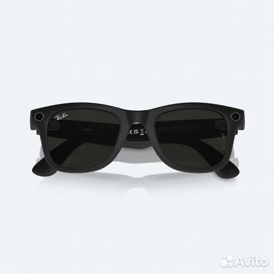 Умные очки Ray-Ban SMART Glasses Shiny Black/Green