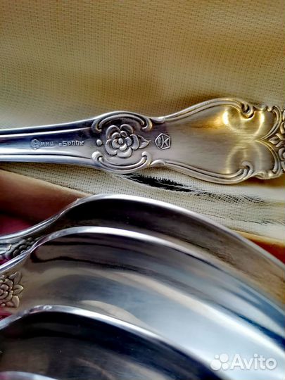 Мельхиоровые столовые ложки