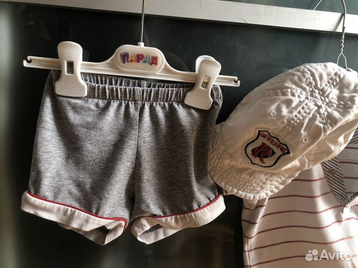 Шорты и кепка ferre 6-12 мес