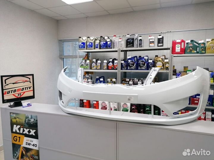 Бампер передний Киа Рио 3