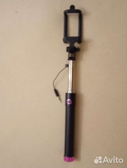 Селфи палка с кнопкой
