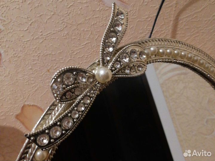 Зеркало настольное овальное