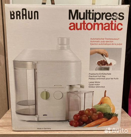 Соковыжималка braun