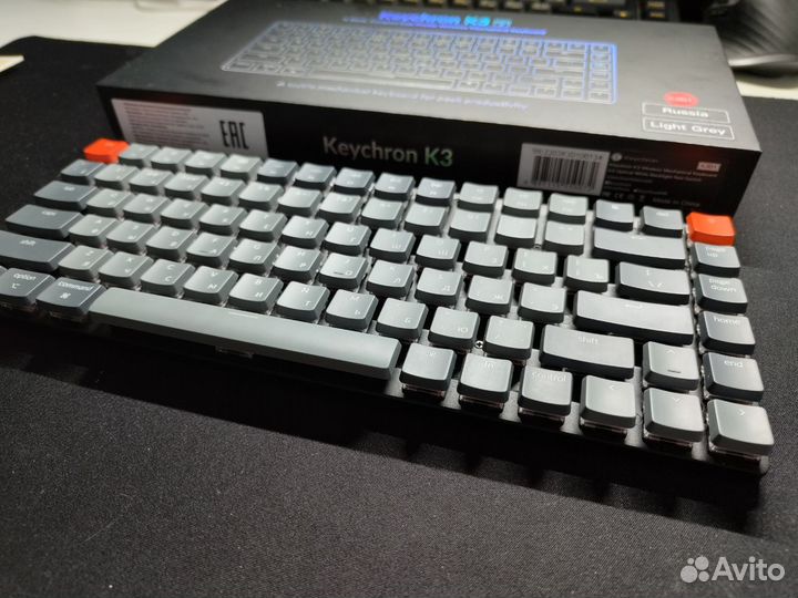 Keychron K3 v2 red switch hotswap