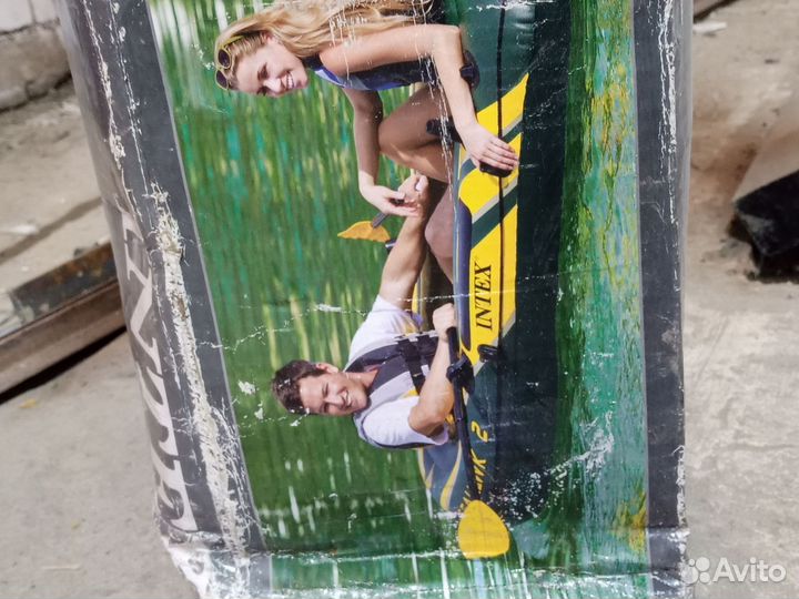 Лодка надувная 2х местная