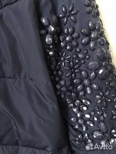 Утепленное женское пальто, р. 44-46