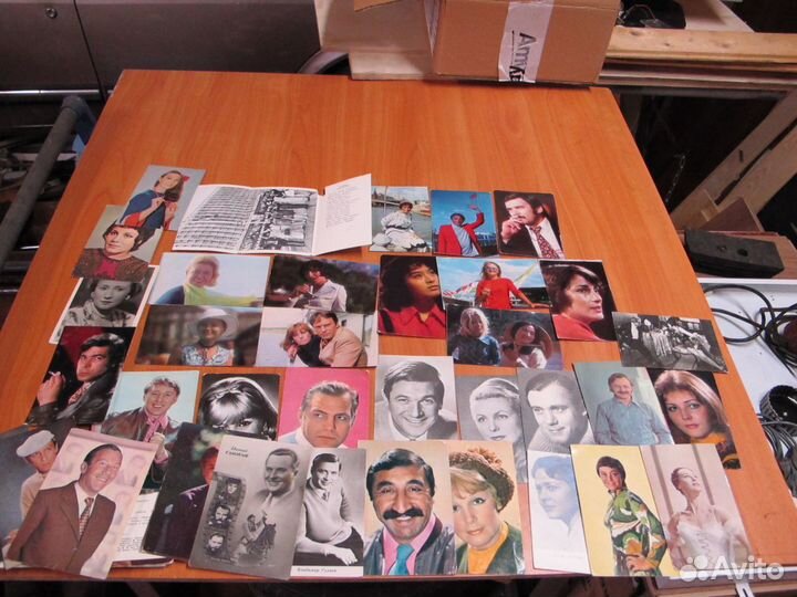 Открытки СССР, гдр, фото актёров кино.60-70-е