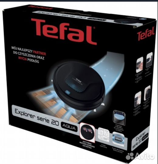 Робот пылесос tefal новый