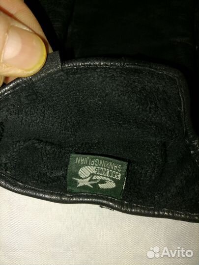 Мужские кожаные перчатки