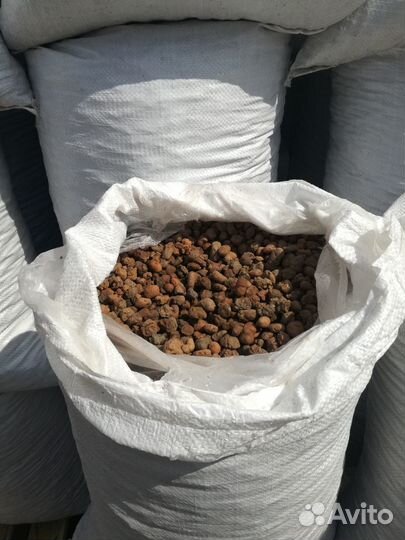 Керамзит в мешках