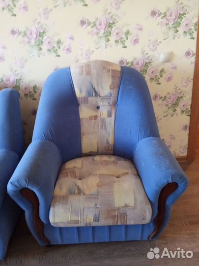 Диван с креслами бу