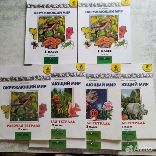 Учебник 1 класса по окружающему миру. Плешаков