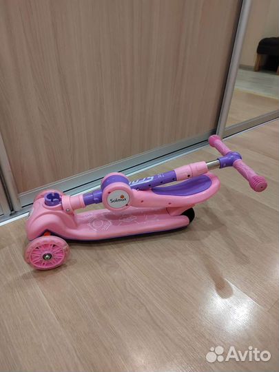 Складной Самокат-Кикборд 2 в 1