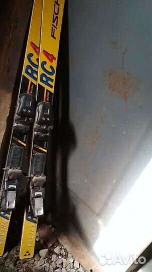 Горные лыжи детские 130см без ботинок