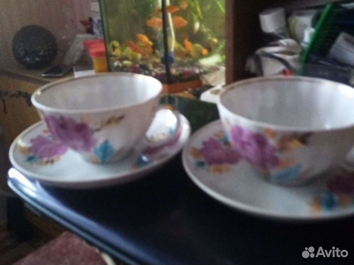 Чайная пара свадебная. Чайник заварочный большой