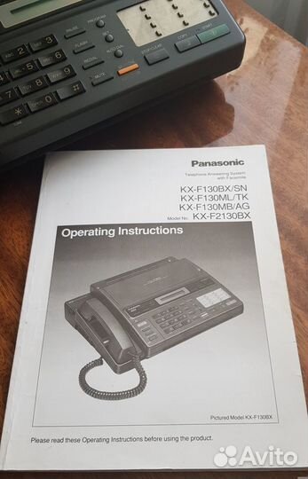 Телефон-факс Panasonic KX-F130BX