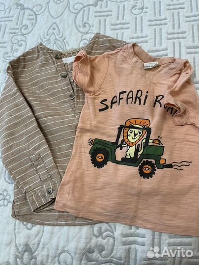 Рубашка и футболка zara