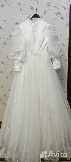 Свадебное платье, размер М