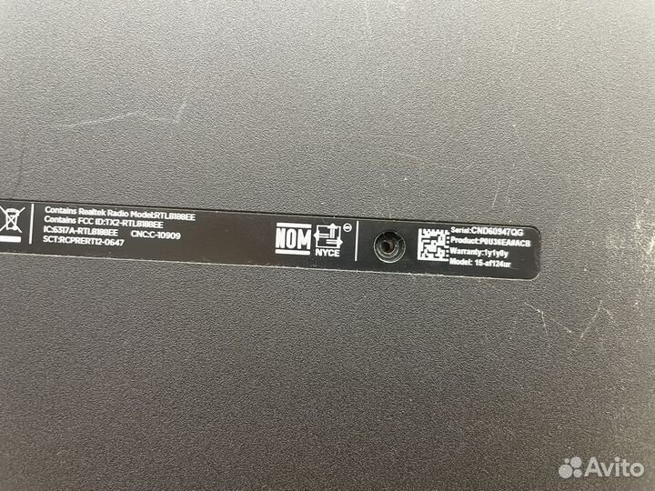 Ноутбук HP для школы и дома 4 ядра/6Gb/SSD