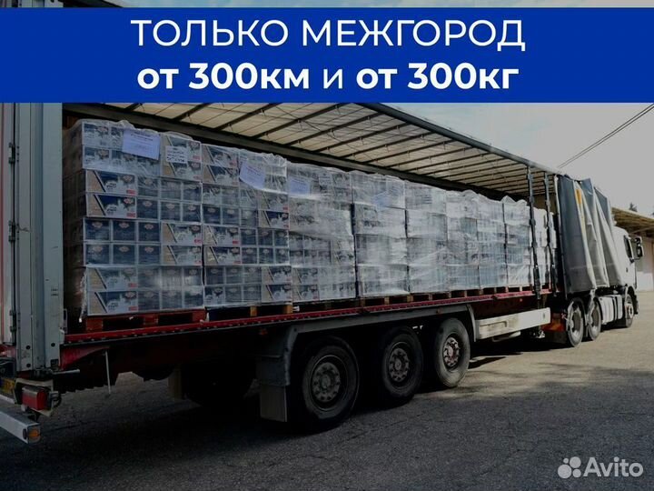 Перевозки попутно по России от 300 км