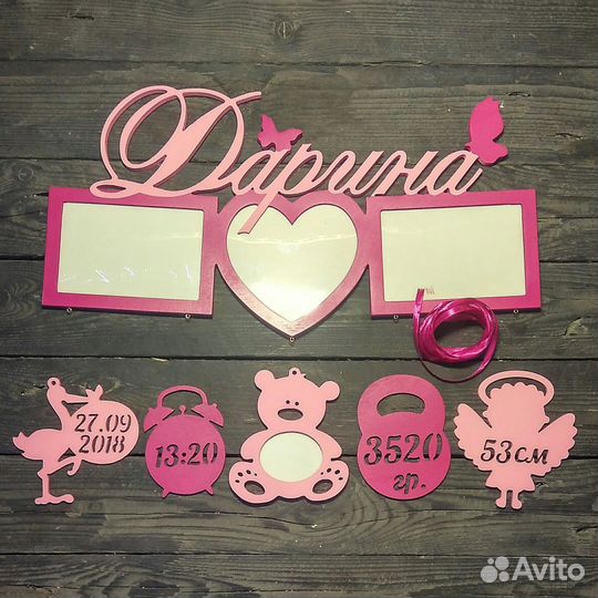 Слова, буквы и декор из дерева. Фигурная резка чпу