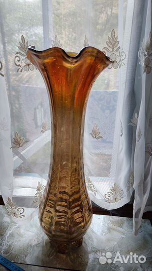 Ваза для цветов стекло