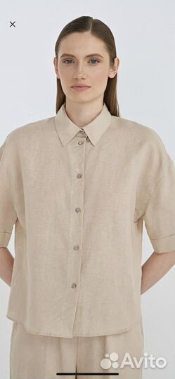 Льняная рубашка