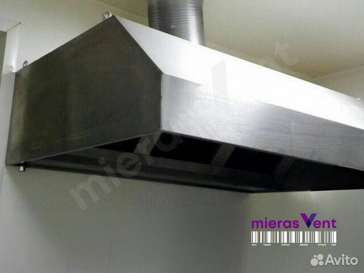 Вытяжной вентиляционный зонт