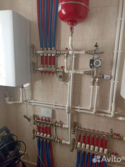 Отопление, водоснабжение, монтаж электрики