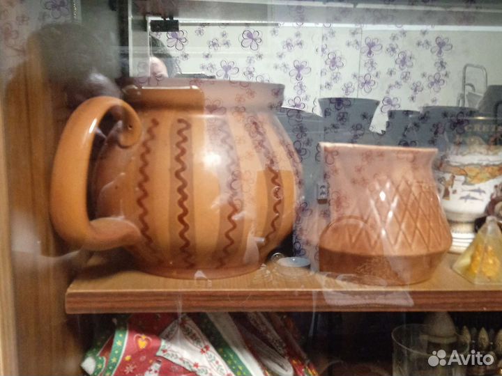 Набор глиняной посуды СССР