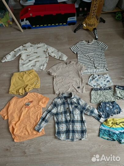Пакет вещей для мальчика 98-110