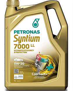 Масло моторное petronas Syntium 7000 LL 0W-20