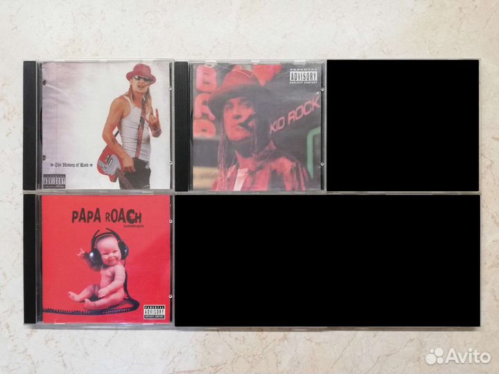 CD диски - Metal / Alternative / Rapcore - 24 шт