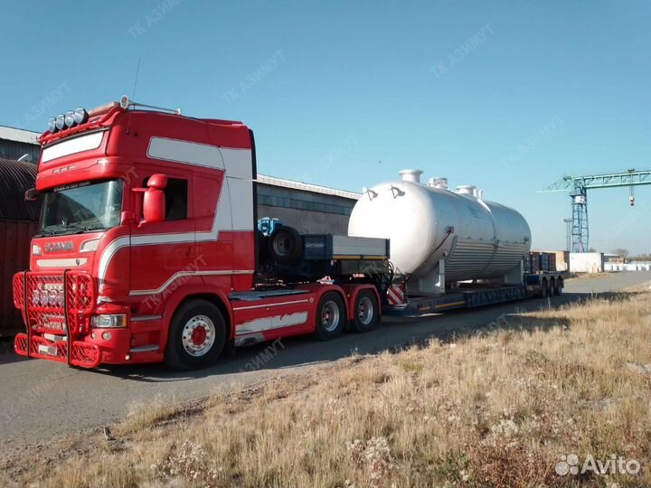 Негабаритные перевозки тралом межгород