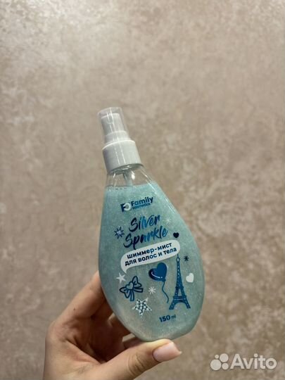 Шиммер мист для волос и тела новый