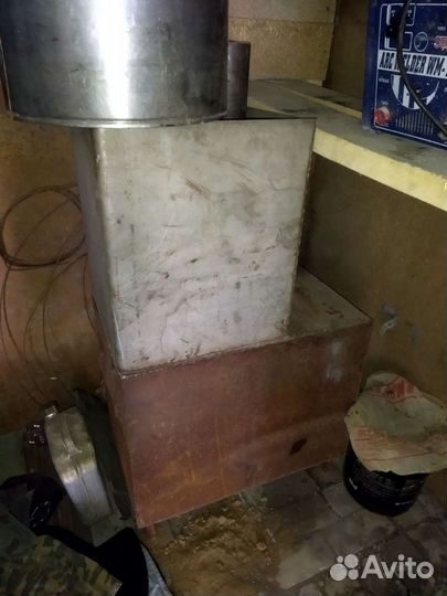 Печь для бани с баком под воду