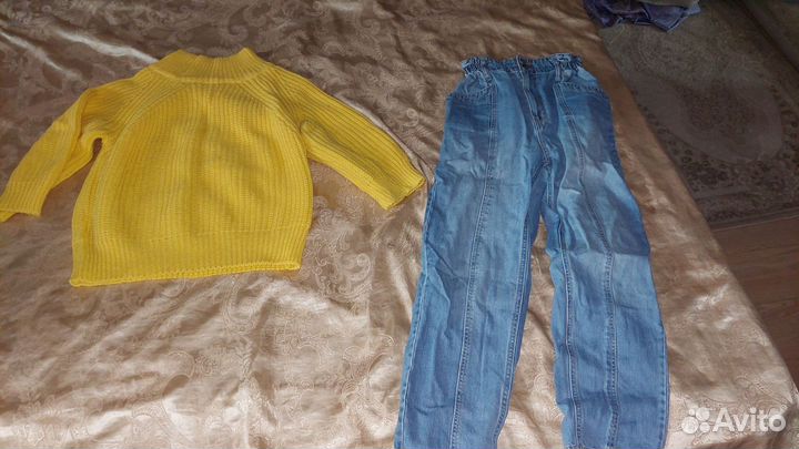 Вещи пакетом на подростка девочку