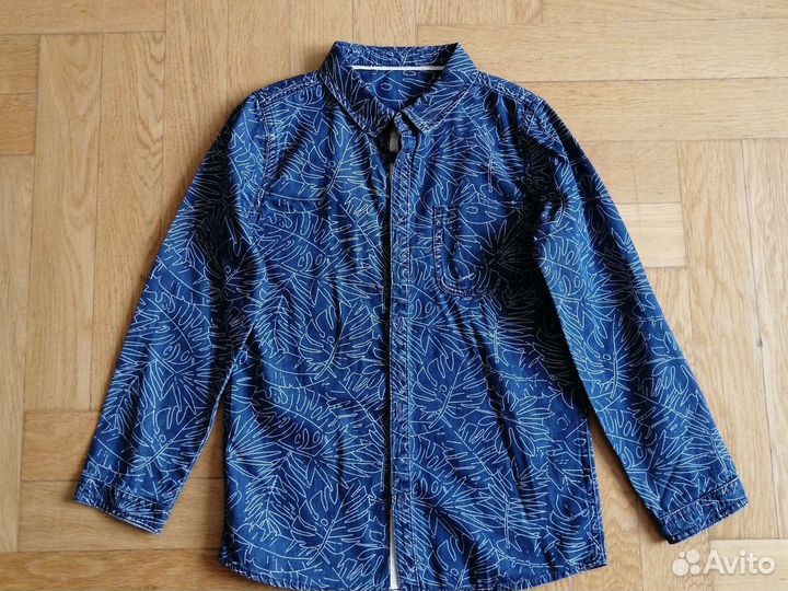 Джинсовая рубашка