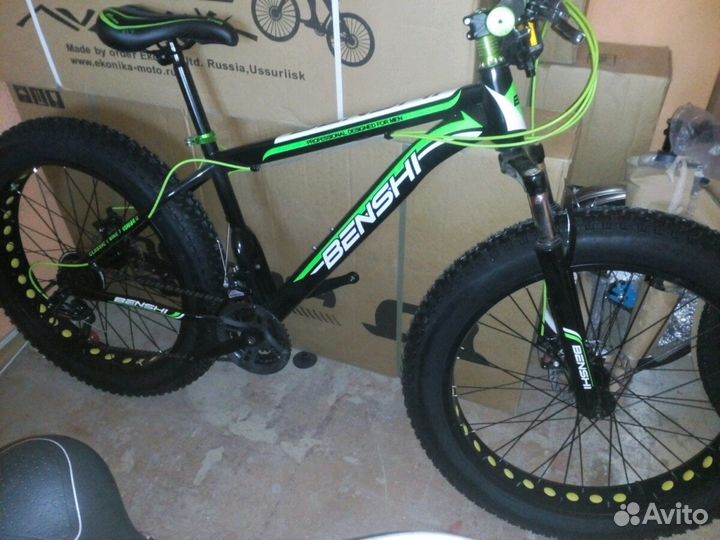 Велосипед новый фэтбайк Fatbike Benshi
