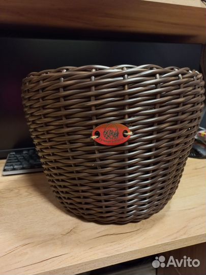 Кашпо из ротанга