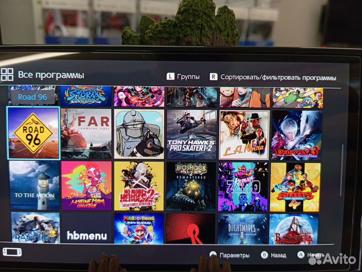 Прошитый Nintendo Switch Oled 512Gb+куча игр(б/у)