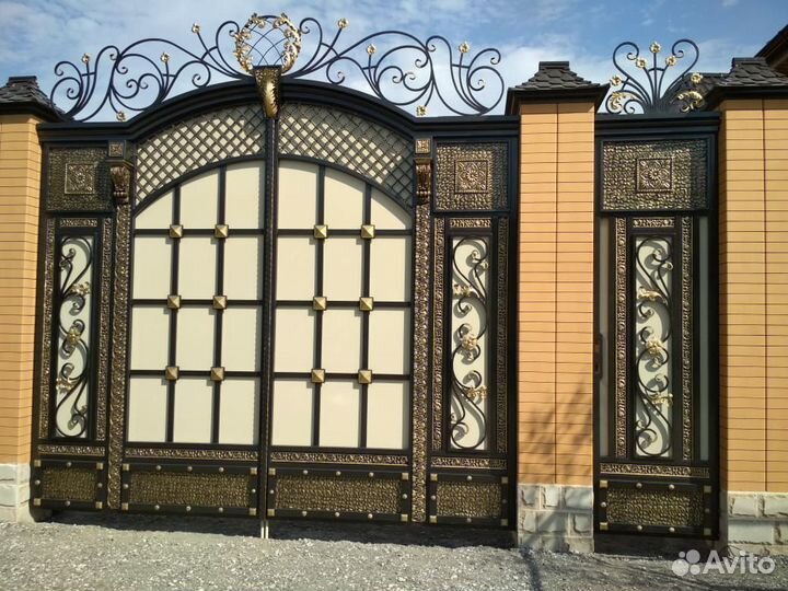 Кованые ворота
